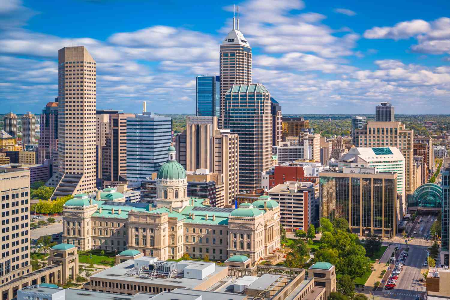 Indianapolis Downtown Skyline - Premier Property Management