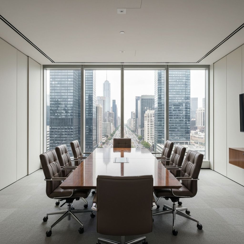 Executive suite for large teams with private conference rooms and custom buildouts